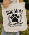 Ruffle Tote - Dog Mom Social Club