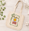 Ruffle Tote - Pasta Lovers