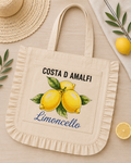 Ruffle Tote - Costa D Almalfi Limoncello